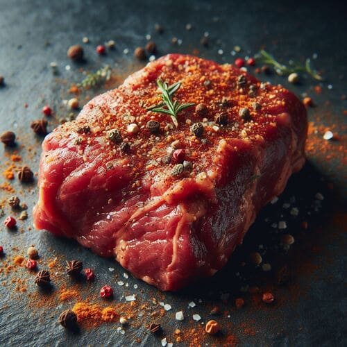 Mélange d'épices pour marinade de viandes rouges